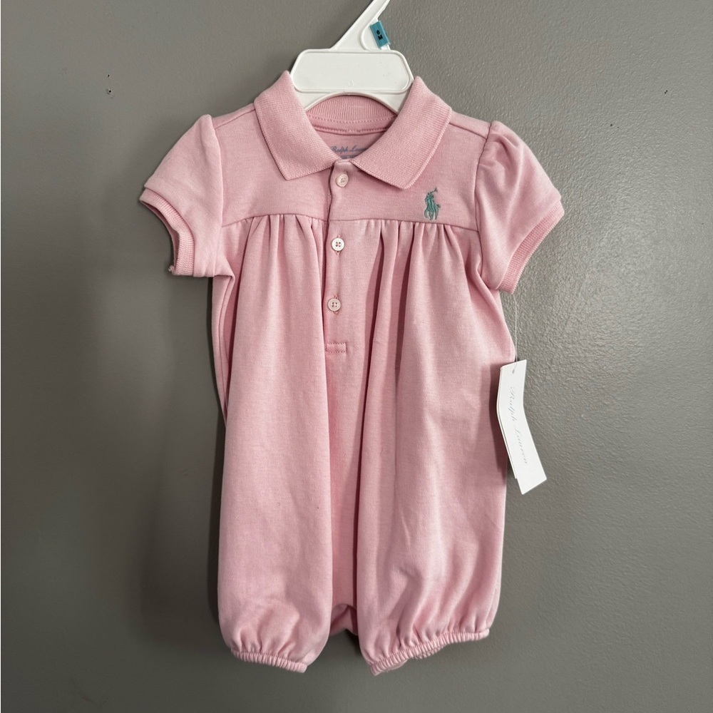 Ralph Lauren Soft Pink Baby Outfit